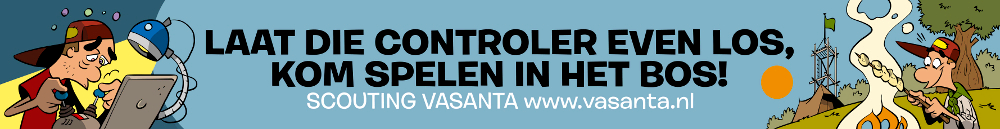 Laat die controller even los, kom spelen in het bos
